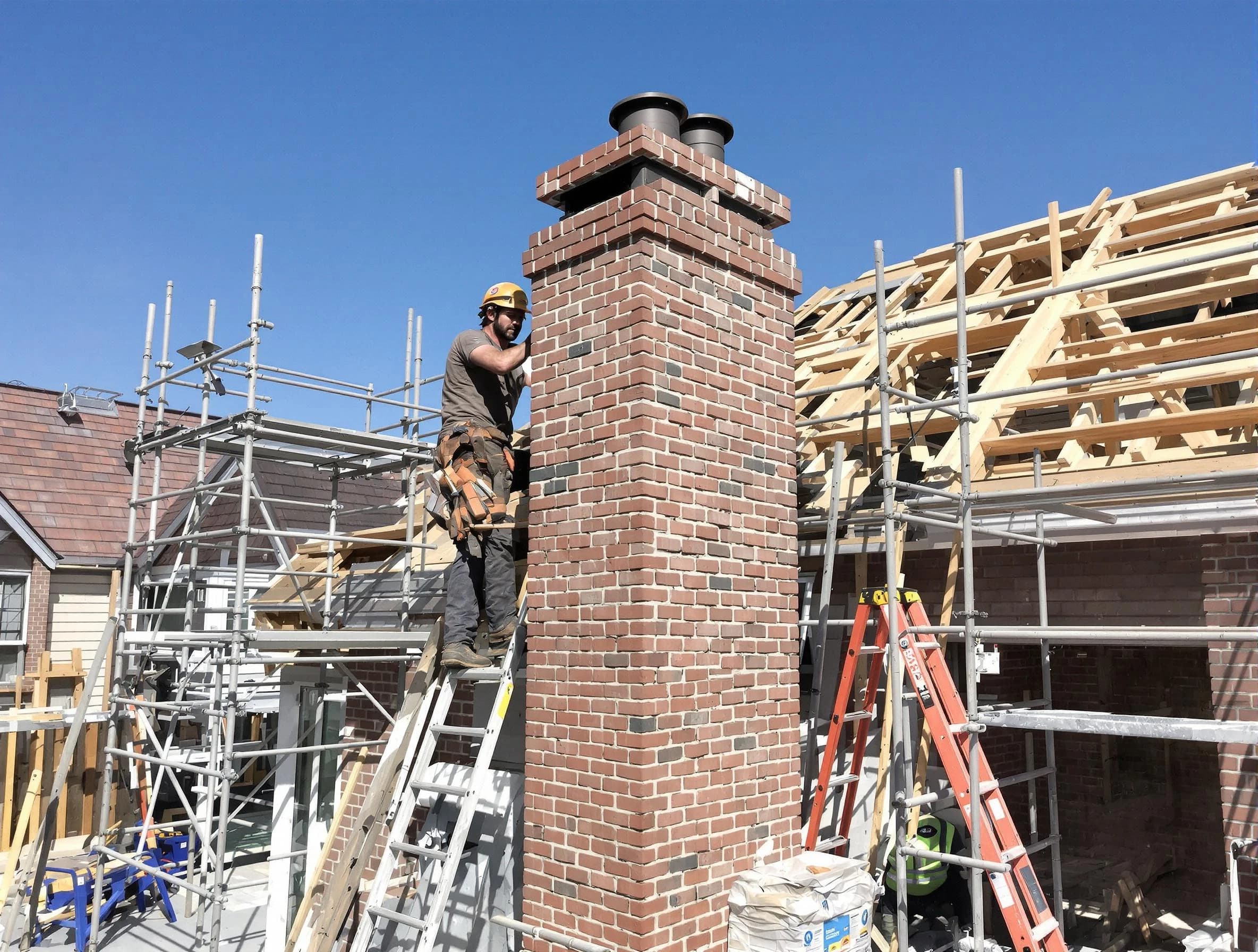 New chimney installation completed by Piscataway Chimney Sweep in Piscataway, NJ