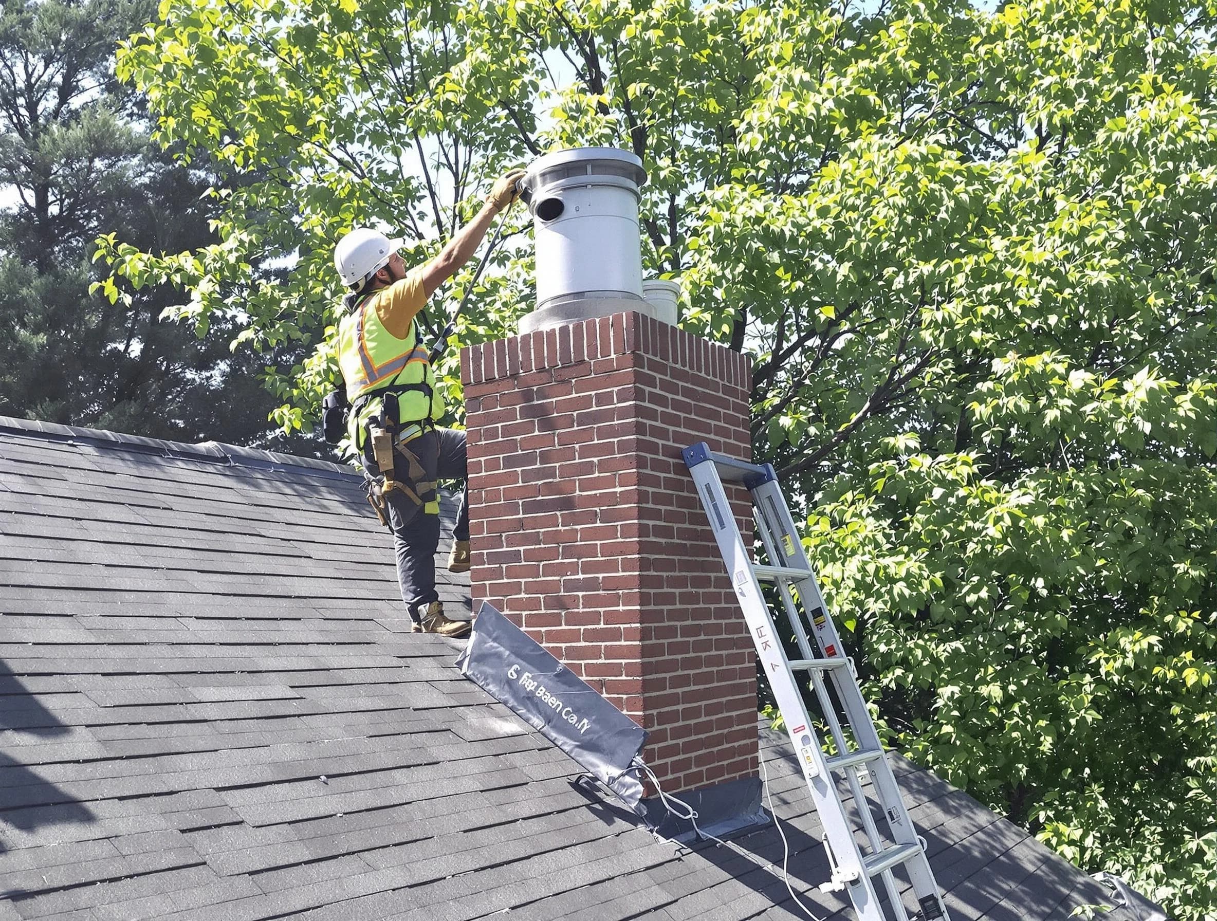 Chimney liner inspection by Piscataway Chimney Sweep in Piscataway, NJ