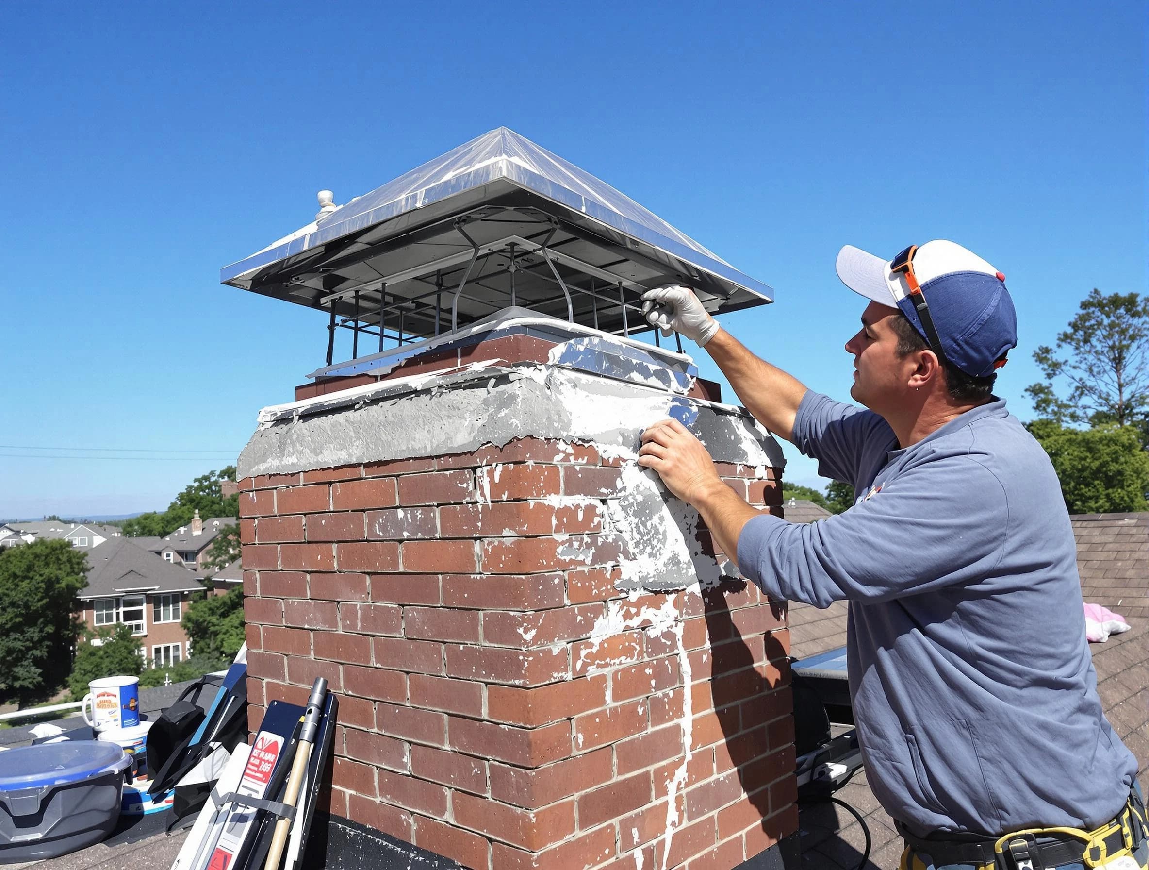 Chimney Crown Services service in Piscataway, NJ